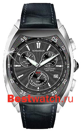 Часы Romanson Gents Function DL4141HMW(BK)