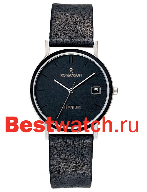 Часы Romanson Titanium DL9782SLW(BK)