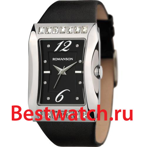 Часы Romanson Lady Jewelry RL0358QLW(BK)
