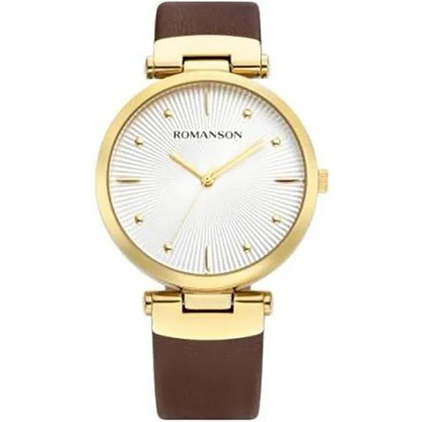 Часы Romanson Leather RL0B12LLG(WH)