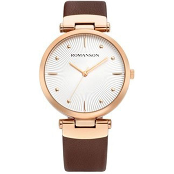 Часы Romanson Leather RL0B12LLR(WH)