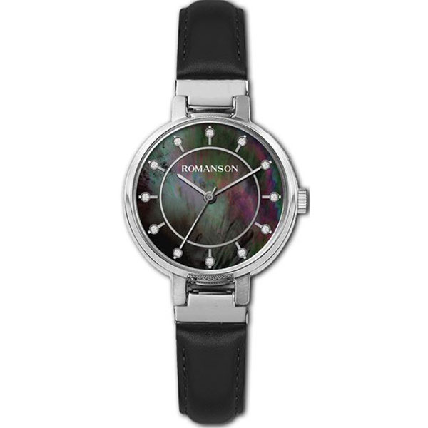 Часы Romanson Leather RL0B15LLW(BK)