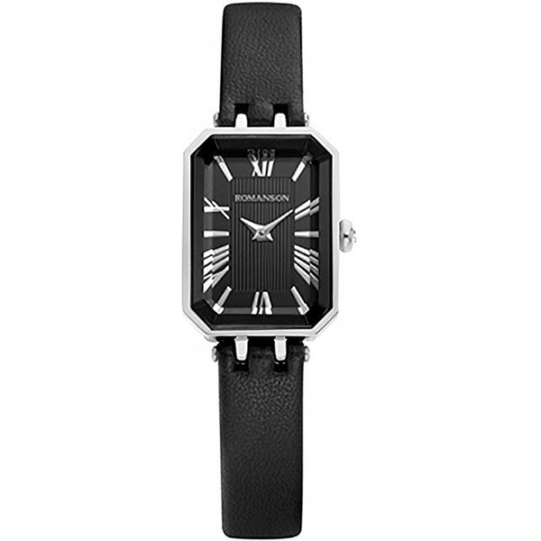 Часы Romanson Leather RL0B18LLW(BK)