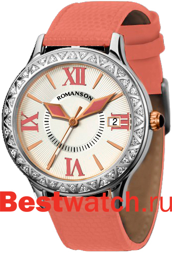 Часы Romanson Trendy RL1222QLJ(WH)PK