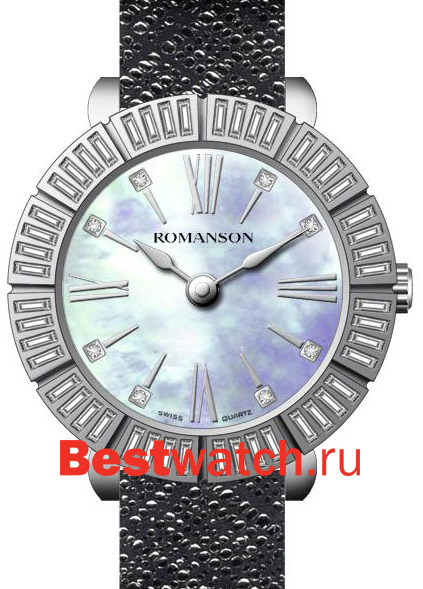 Часы Romanson Lady Jewelry RL1255TLW(WH)BK