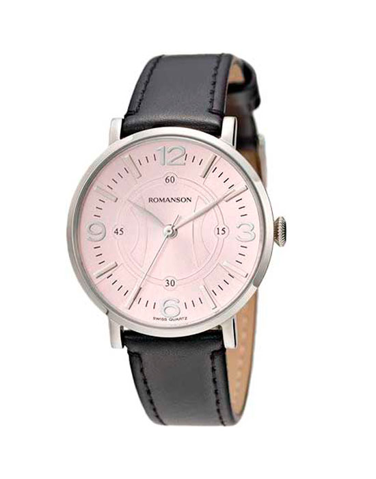 Часы Romanson Giselle RL4217LW(PINK)BK