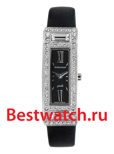 Часы Romanson Giselle RL7244QLW(BK)