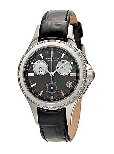Часы Romanson Giselle RL8275QLW(BK)