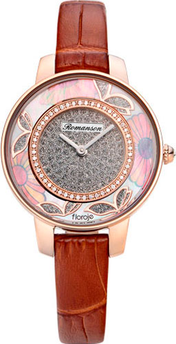 Часы Romanson Floroje RL9A03LLR(WH)
