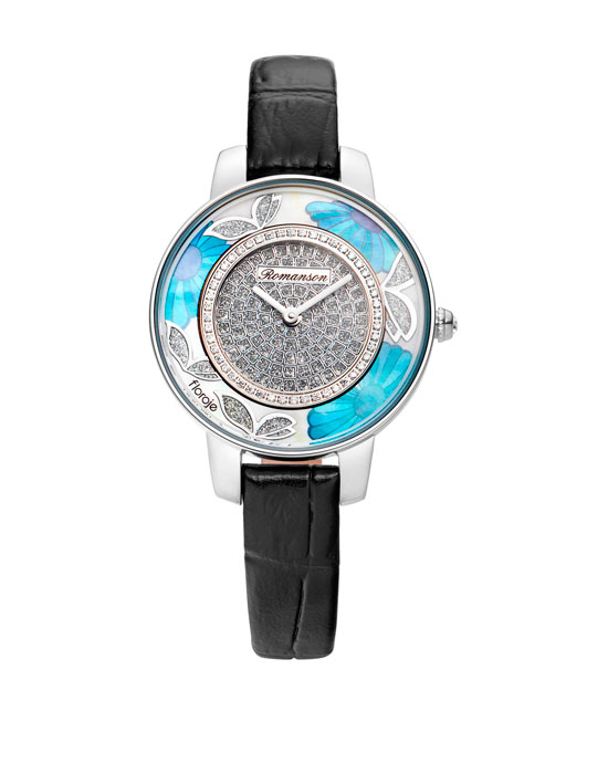 Часы Romanson Floroje RL9A03LLW(WH)BK