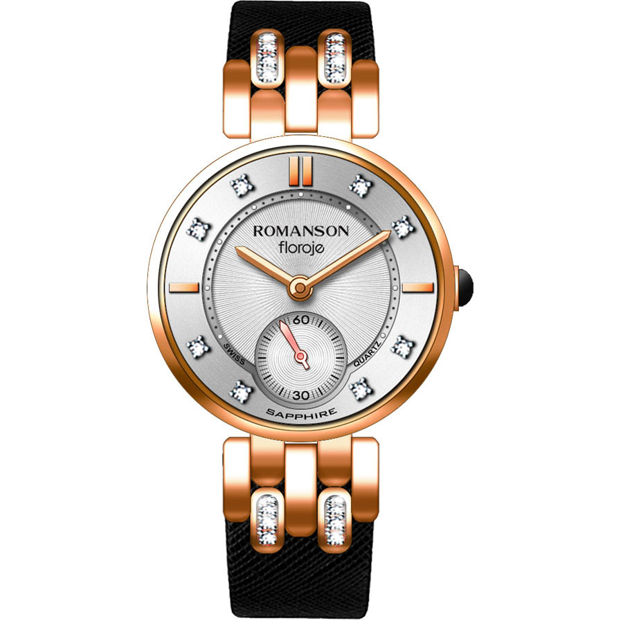 Часы Romanson Floroje RL9A10QLR(WH)