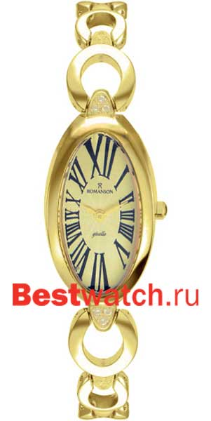 Часы Romanson Lady Dressy RM0348QLG(GD)