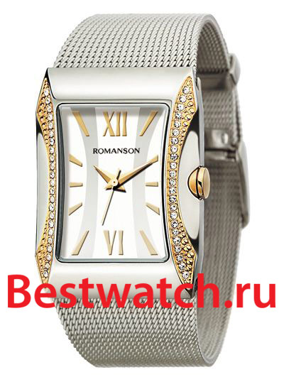 Часы Romanson Lady Jewelry RM0358QLC(WH)