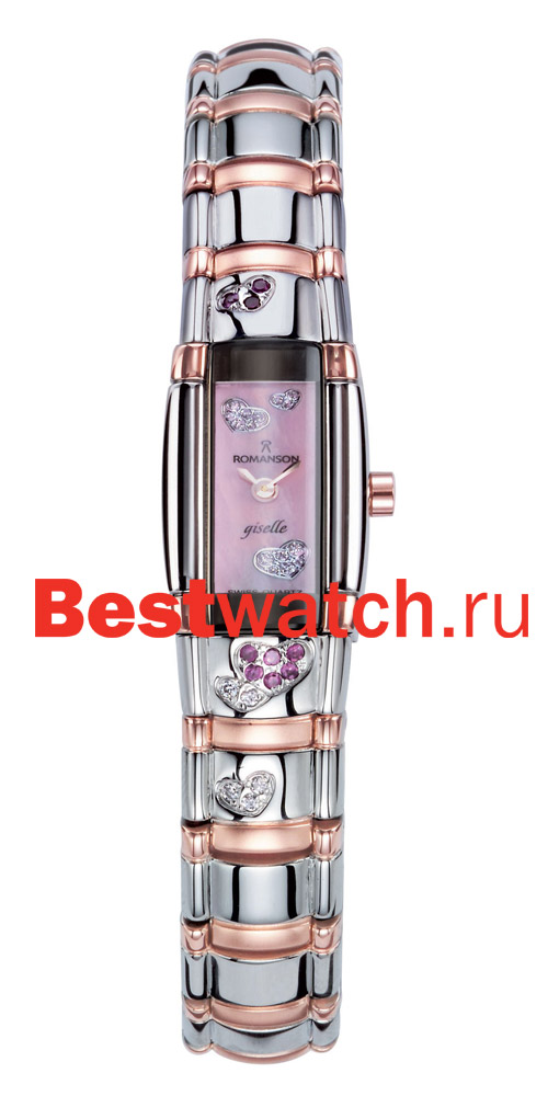 Часы Romanson Giselle RM4132QLW(PINK)