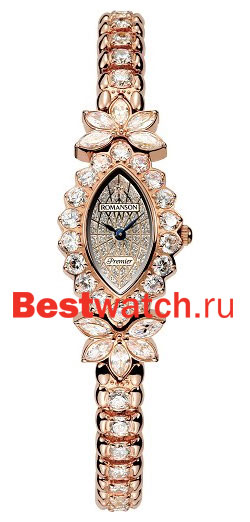 Часы Romanson Lady Jewelry RM5590QLG(WH)
