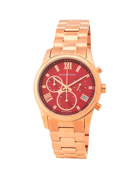 Часы Romanson Giselle RM6A01HLR(WINE)
