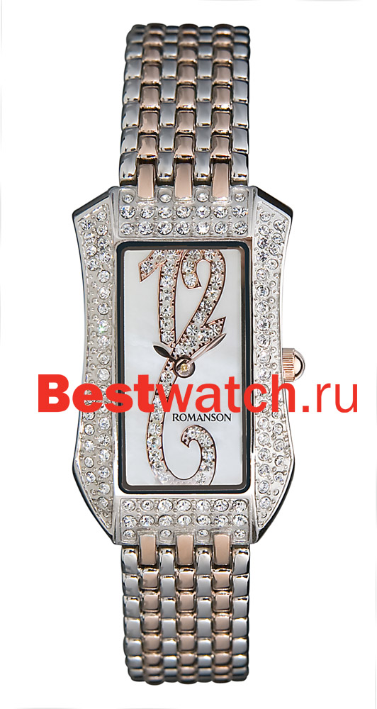 Часы Romanson Lady Jewelry RM7255QLJ(WH)