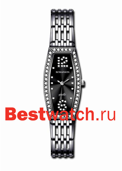 Часы Romanson Lady Jewelry RM7260QLW(BK)