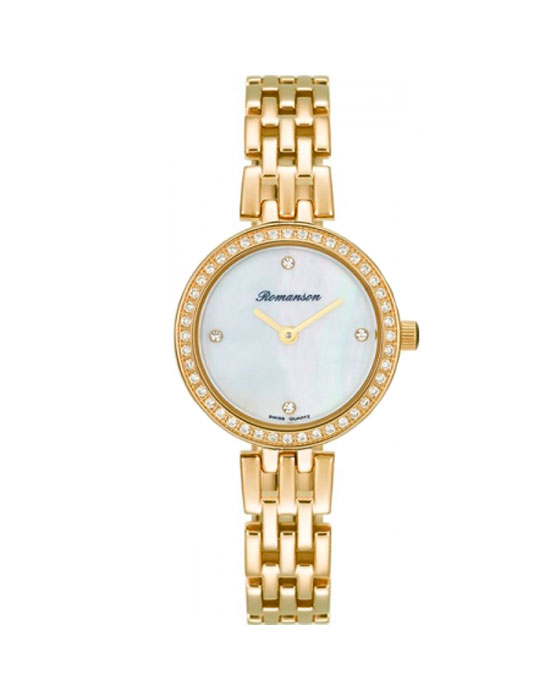 Часы Romanson Giselle RM7A07QLG(WH)