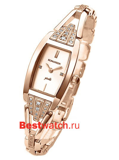 Часы Romanson Lady Dressy RM8272QLR(RG)