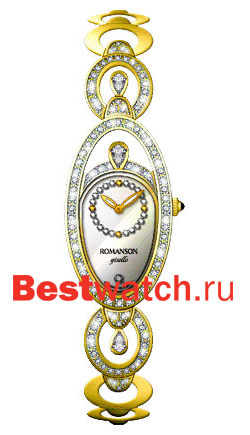 Часы Romanson Giselle RM9207QLG(WH)