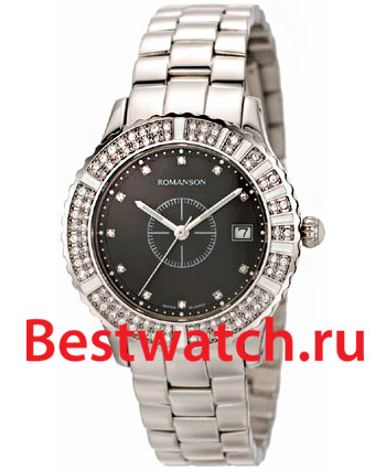 Часы Romanson Lady Jewelry RM9229TLW(BK)