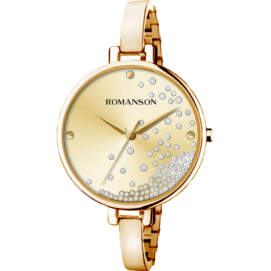 Часы Romanson Floroje RM9A07LLG(GD)