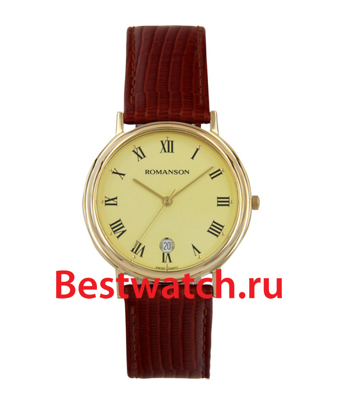 Часы Romanson Adel TL0162SMG(GD)