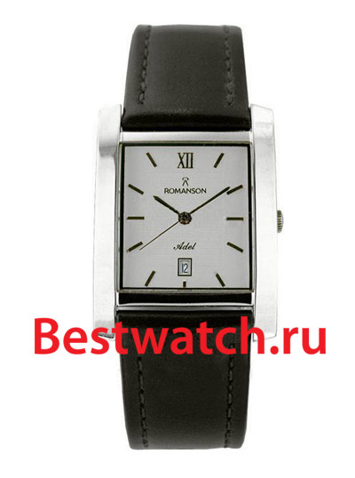 Часы Romanson Leather TL0226SXW(WH)