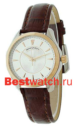 Часы Romanson Leather TL0337LJ(WH)