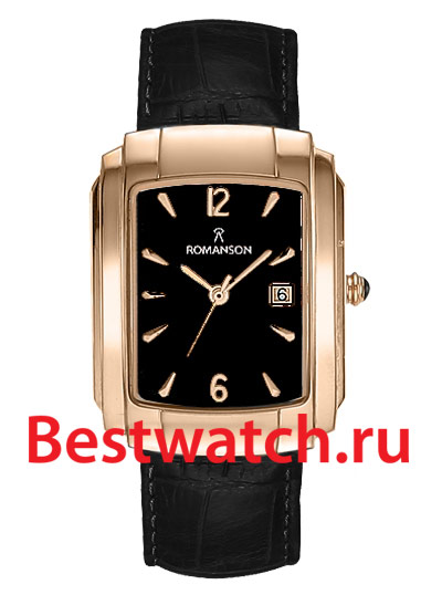 Часы Romanson Adel TL1157SMR(BK)