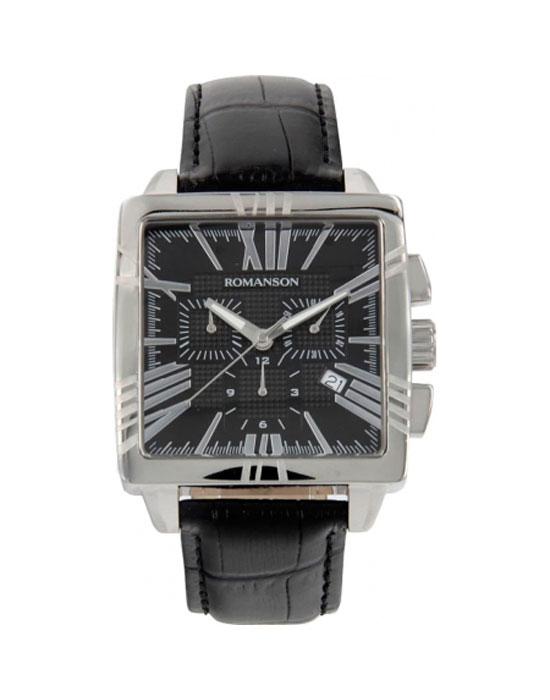 Часы Romanson Adel TL1263HMW(BK)BK