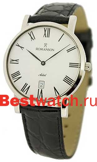 Часы Romanson Adel TL5507SMC(WH)