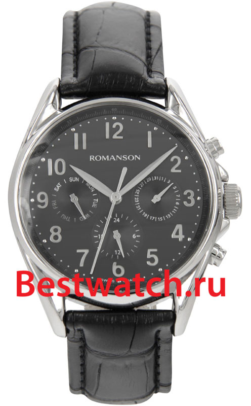 Часы Romanson Gents Function TL7258SMW(BK)