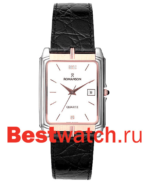 Часы Romanson Leather TL8154SMJ(WH)