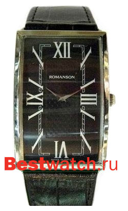 Часы Romanson Leather TL9252MR(BK)