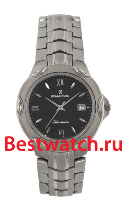 Часы Romanson Titanium TM0591MW(BK)