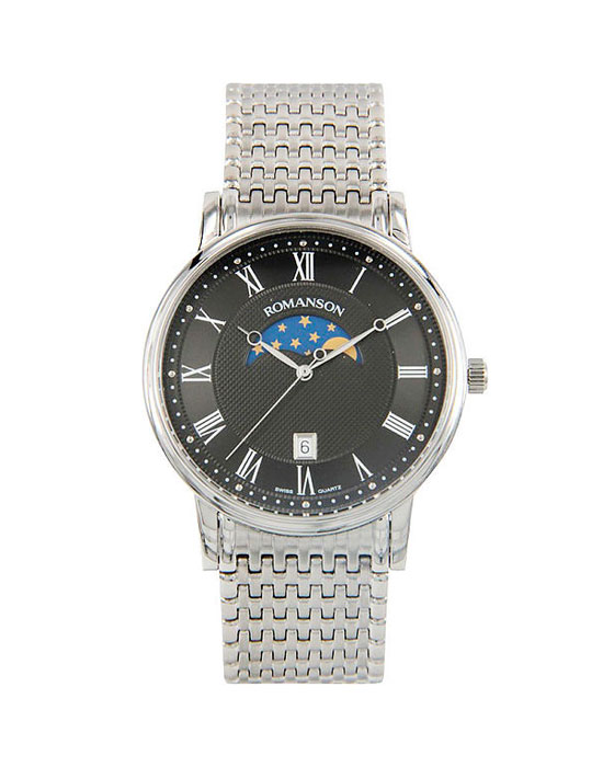 Часы Romanson Adel TM1274FMW(BK)