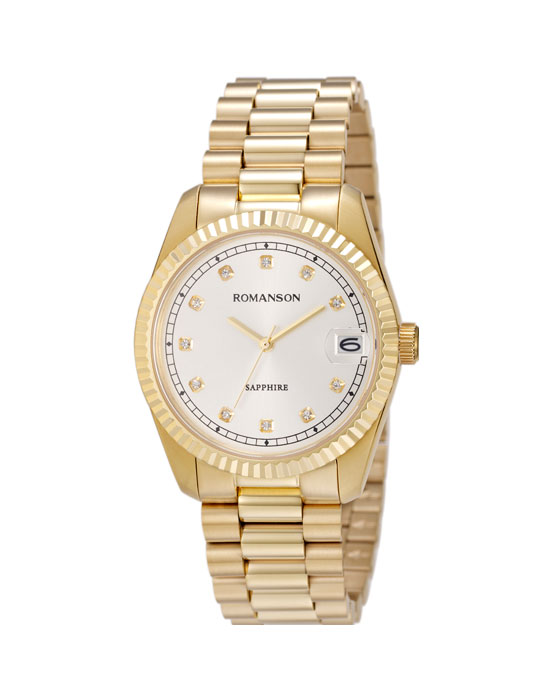 Часы Romanson Lady Jewelry TM6A28MMG(WH)