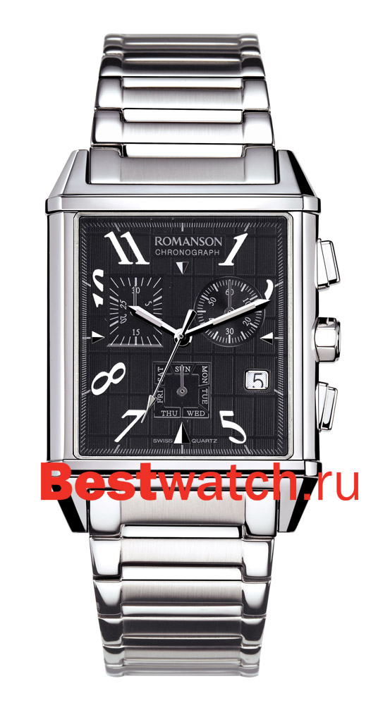 Часы Romanson Adel TM7237HMW(BK)