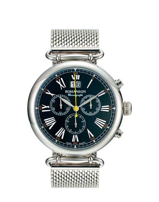 Часы Romanson Adel TM7A13HMW(BK)