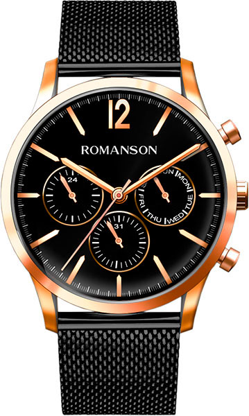 Часы Romanson Adel TM8A34FMR(BK)