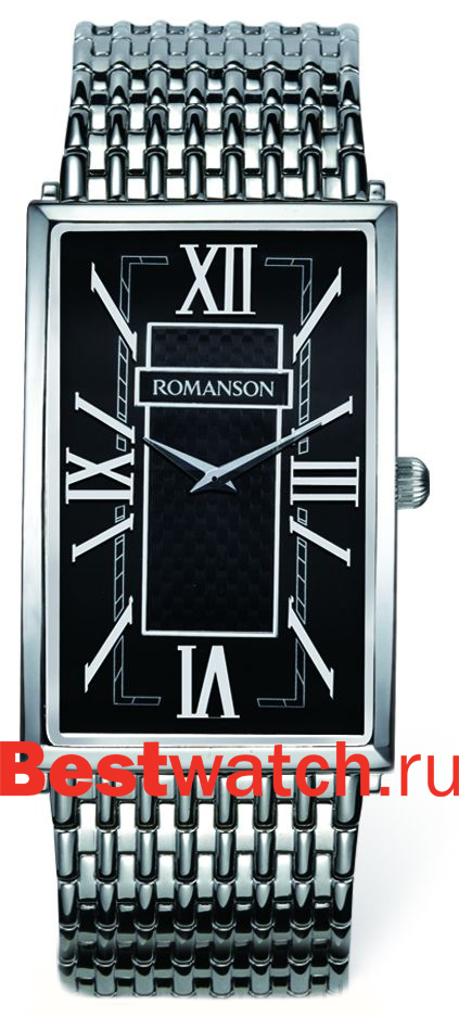 Часы Romanson Silver TM9252MW(BK)