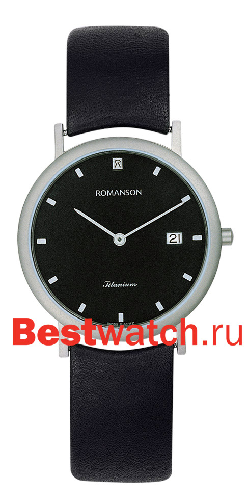 Часы Romanson Titanium UL0576SMW(BK)