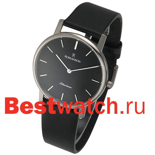 Часы Romanson Titanium UL3578SLW(BK)