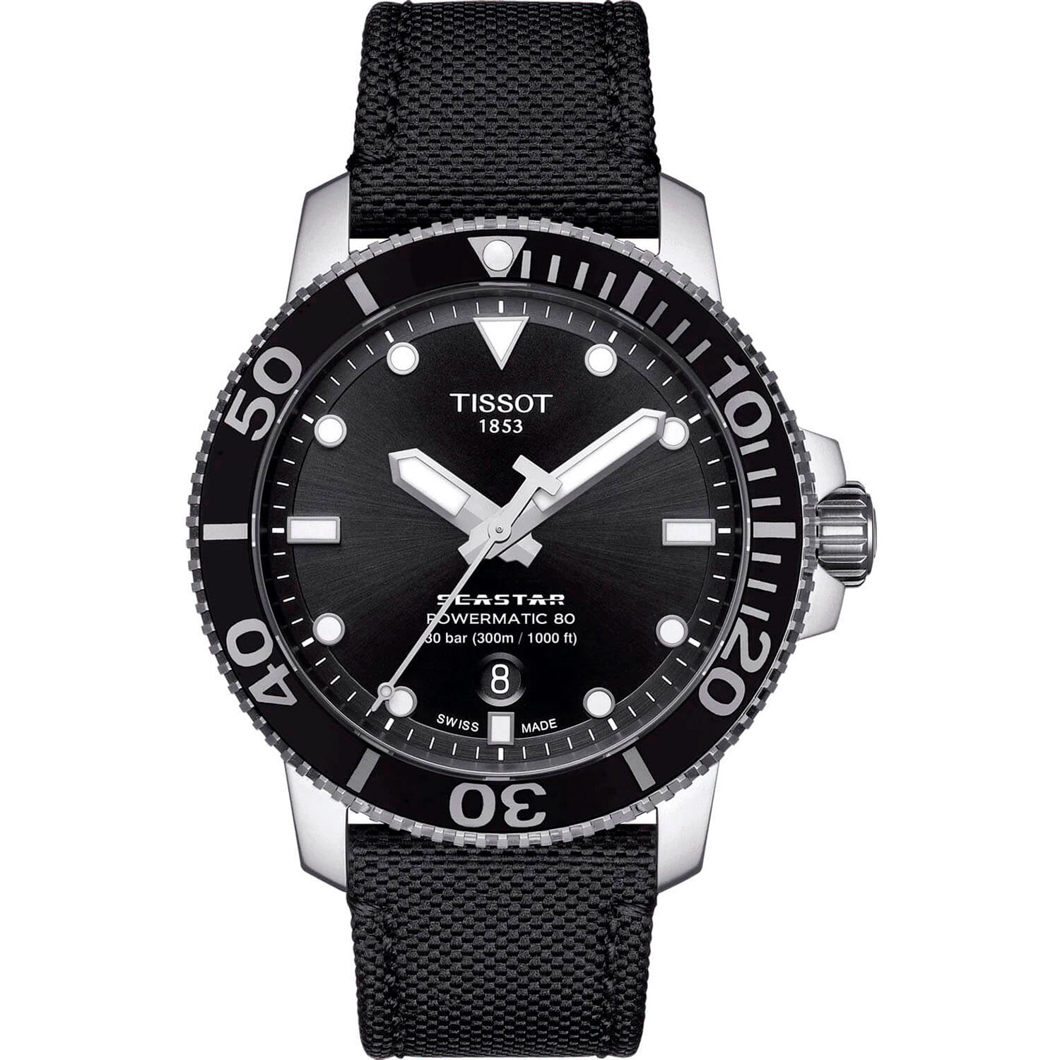 Часы Tissot Seastar 1000 Powermatic 80 T120.407.17.051.00