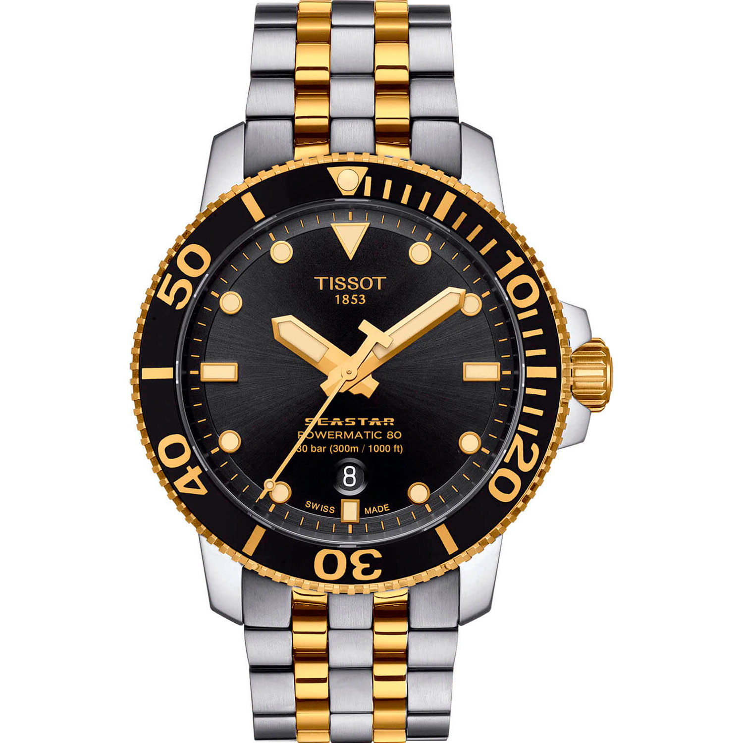 Часы Tissot Seastar 1000 Powermatic 80 T120.407.22.051.00