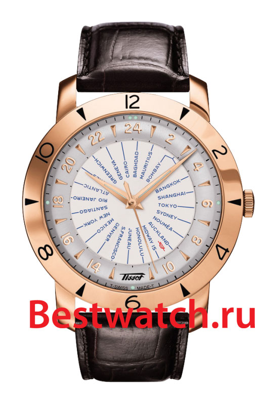 Часы Tissot Heritage Navigator T915.641.76.037.00