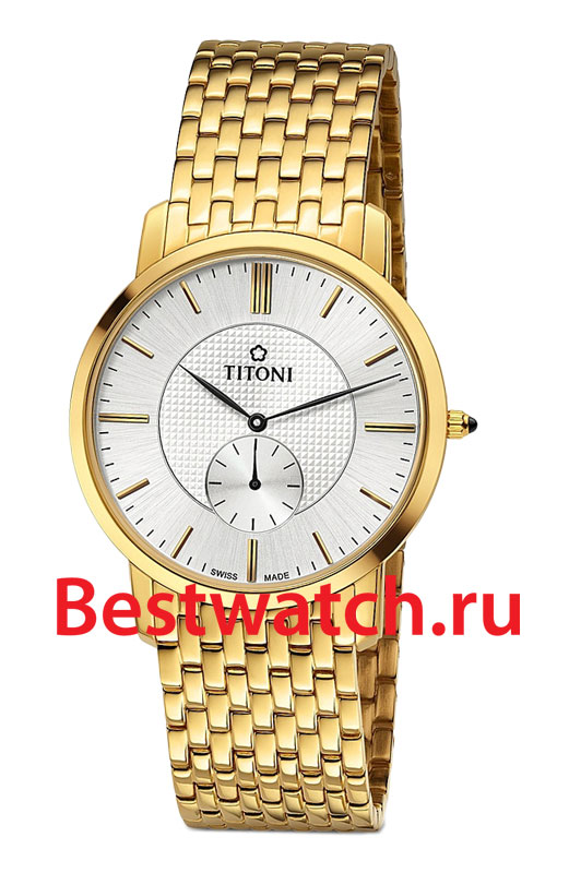 Часы Titoni Slenderline TQ-52917-G-380