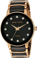 Anne Klein Diamond 2672BKGB